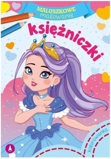 Libros para colorear para las princesas más pequeñas