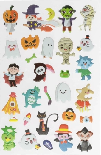 Pegatinas de espuma de Halloween