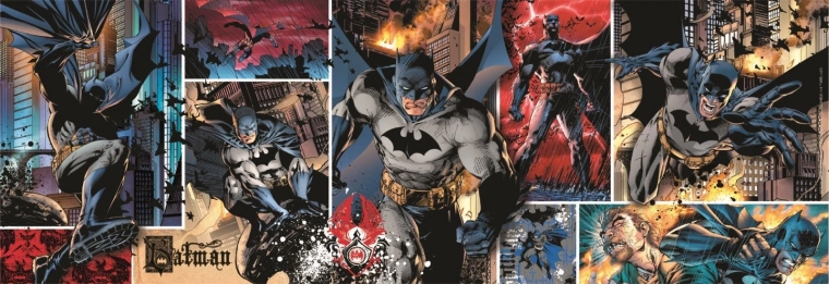 Puzzle panorámico Batman Clementoni de 1000 piezas