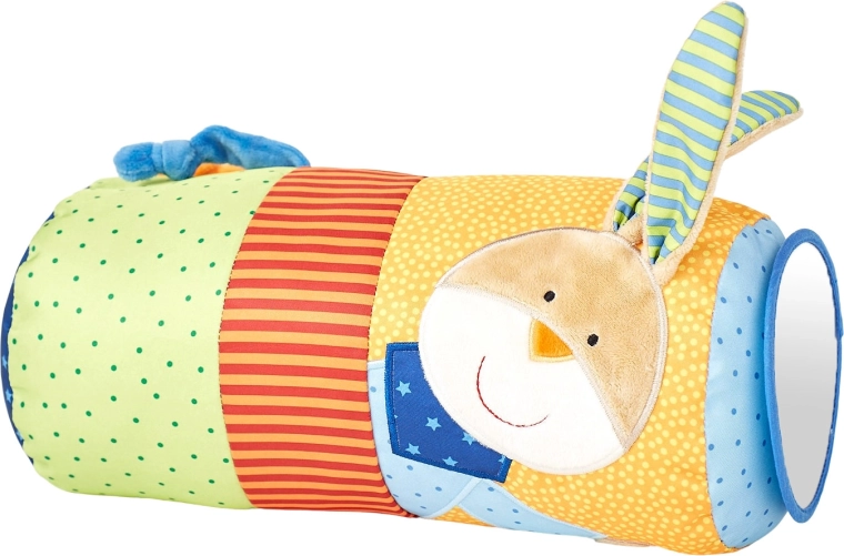 Rodillo sensorial para gateo con conejito Sigikid 30 cm