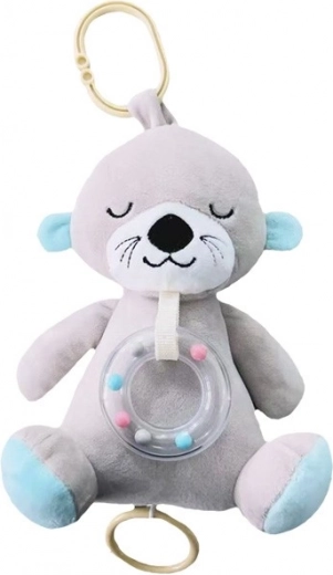 Castor de peluche musical 18 cm