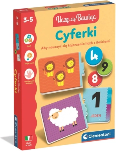 Cyferki – juego educativo con animalitos para aprender los números