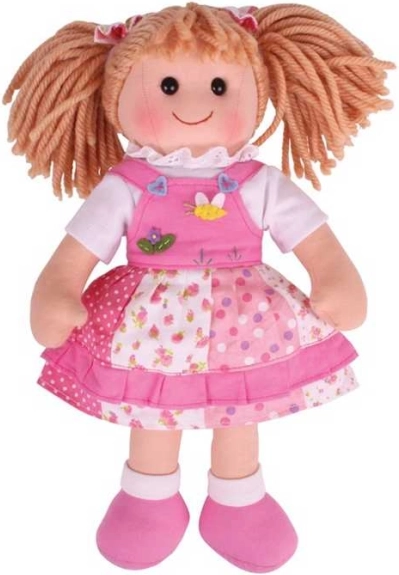 Muñeca de tela Hayley 34 cm