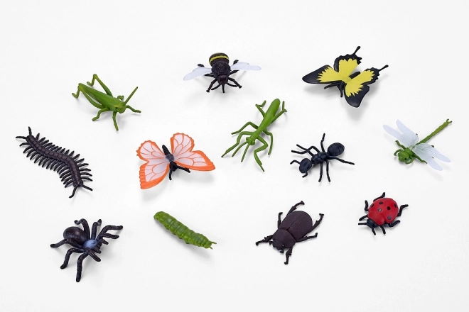 Mojo mini mundo de insectos y arañas 12 uds