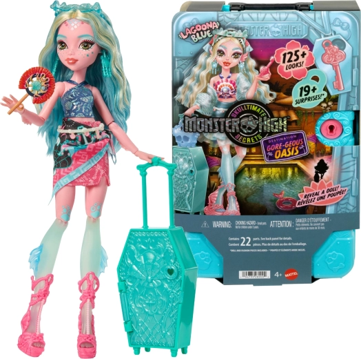 Monster High Lagoona Blue – maletín con secretos y accesorios 28 cm