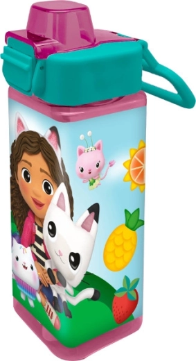 Botella de plástico para beber La casa de muñecas de Gabby 500 ml