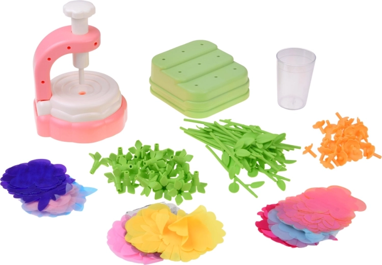 Pétalos de colores para combinaciones únicas
