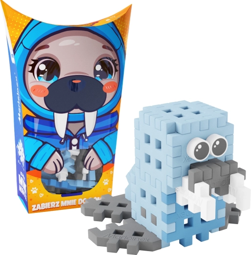Set de construcción Mini Waffle Pocket Pets morsa