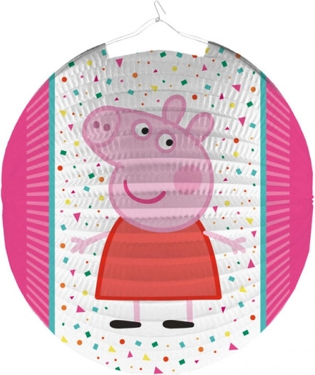 Farolillo redondo con motivo de PEPPA PIG