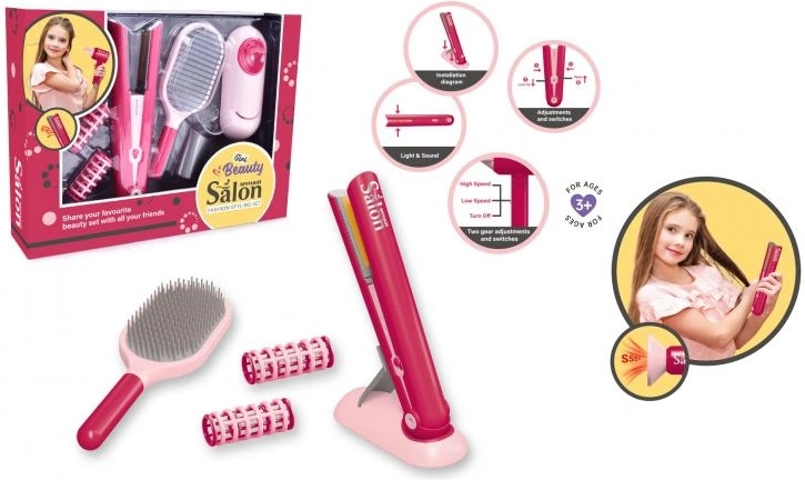 Plejo Pequeña peluquera plancha