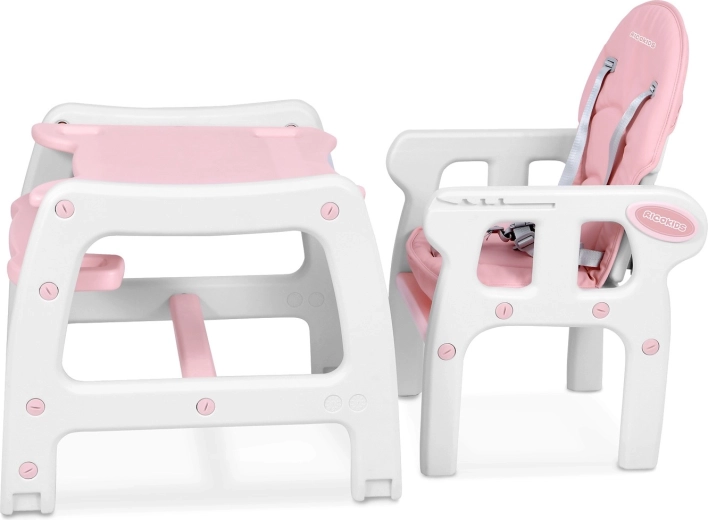 5 en 1: trona, mesa y conjunto para la habitación infantil