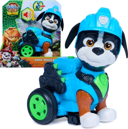 Spin Master Patrulla Canina Dino: La Película figura interactiva Rex con sonido 20 cm