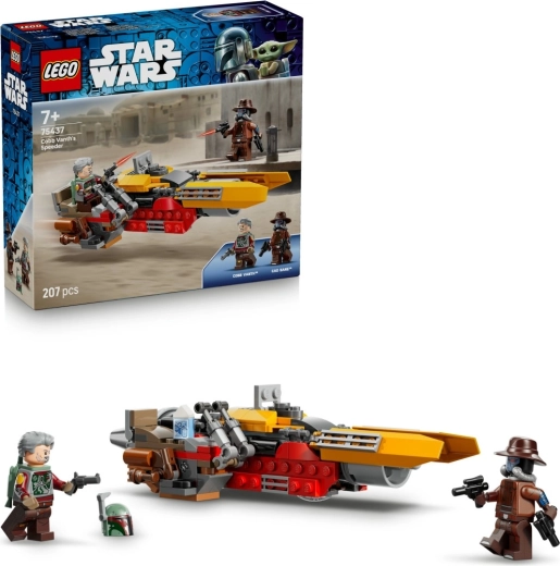 LEGO Star Wars Speeder de Cobb Vanth – set de construcción de acción para niños