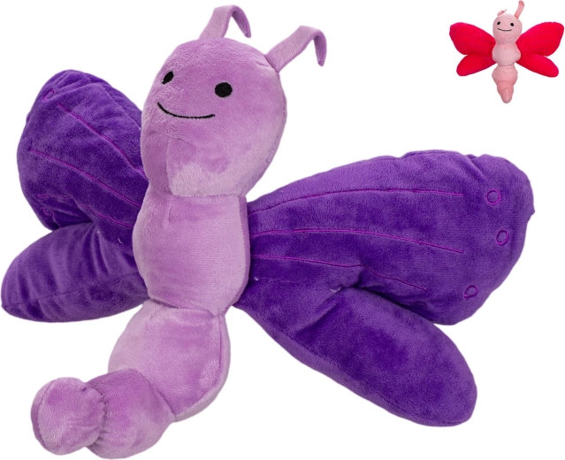 Mariposa de peluche 34 cm