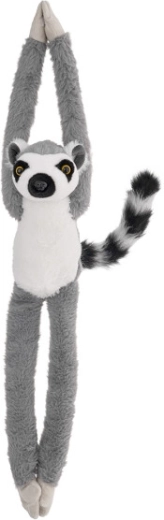 Lémur de peluche para colgar de 55 cm