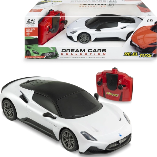 Maserati MC20 coche RC por control remoto 1:24 blanco 17 cm