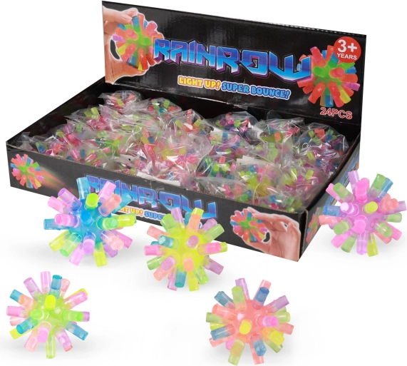 Pelota saltarina con púas
