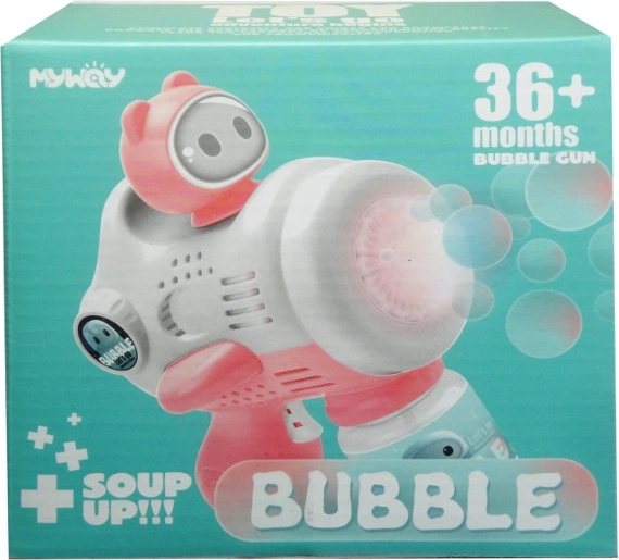 Pistola de burbujas de jabón