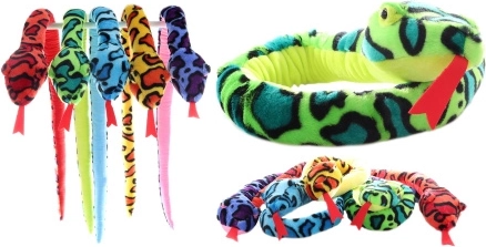 Serpiente de peluche 105 cm