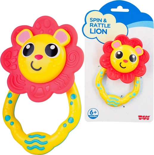 Sonajero para bebés León Hape