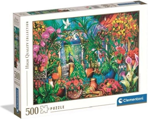 Puzzle Clementoni Cuidado del invernadero, 500 piezas