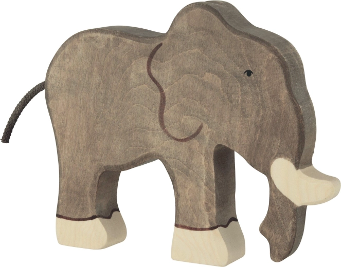 Figura de madera de elefante Holztiger - 1 unidad