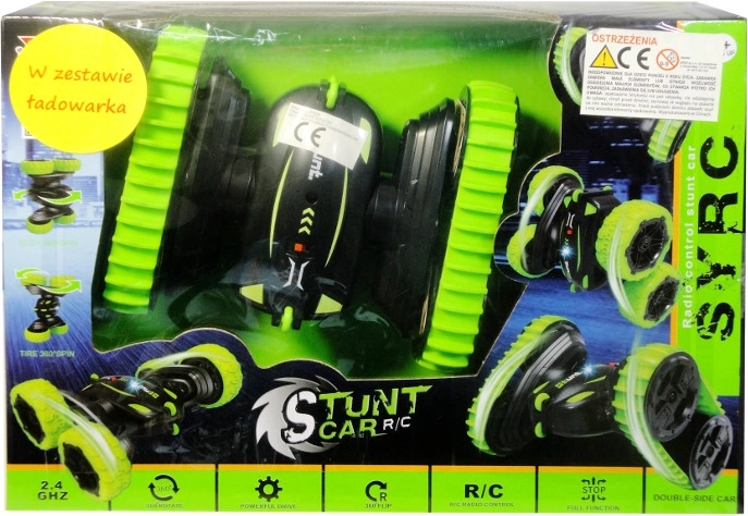 Coche RC de carreras con control remoto y cargador