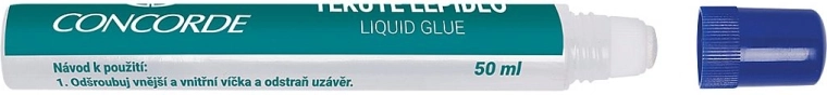 Pegamento líquido transparente CONCORDE 50 ml con esponja