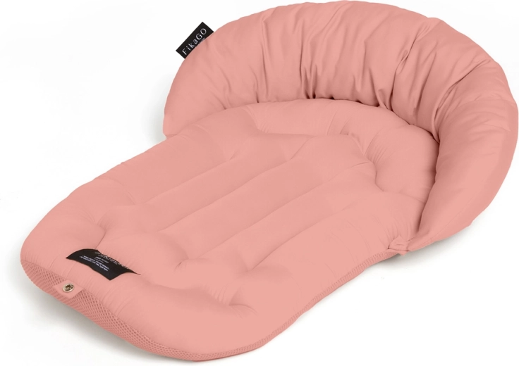 FikaGO colchoneta suave con almohada Mushroom beige, talla L