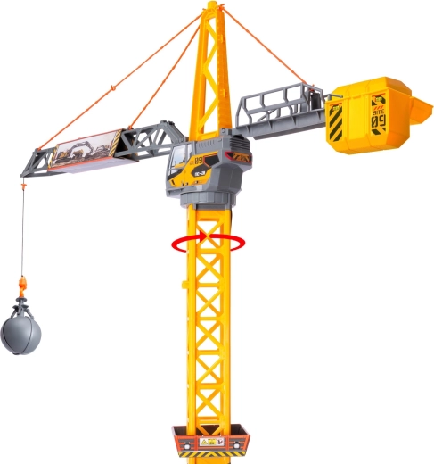 Torre giratoria 360° para una construcción realista