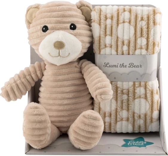 Freeon Free2Play peluche con manta Lumi The Bear