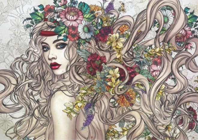 Puzzle Fuerza de las Flores 1500 piezas
