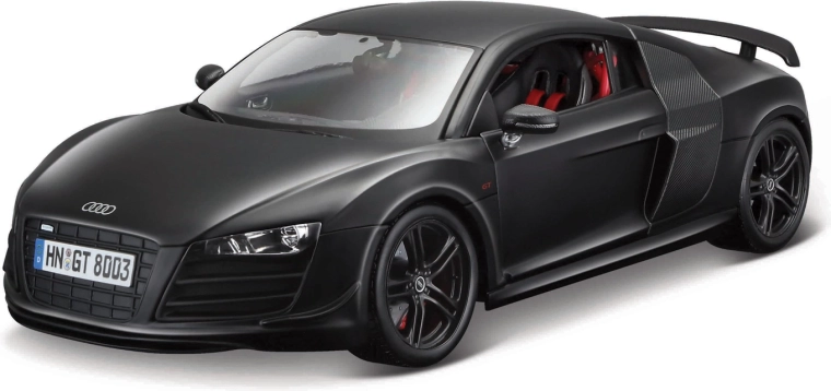 Maisto Audi R8 GT en negro mate 1:18