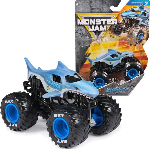 Camión monstruo Monster Jam Megalodon 1:64 de Spin Master