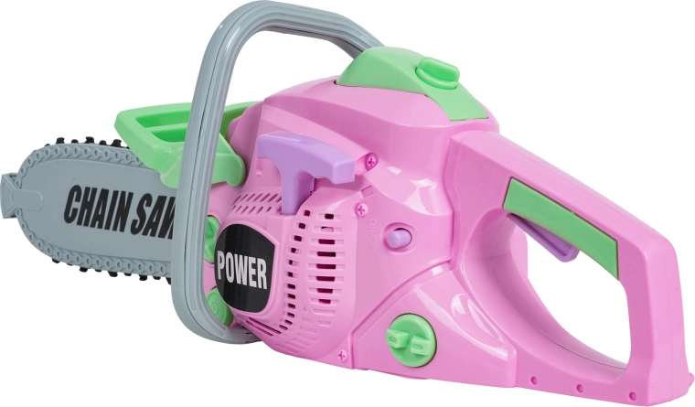 Motosierra con efectos de sonido