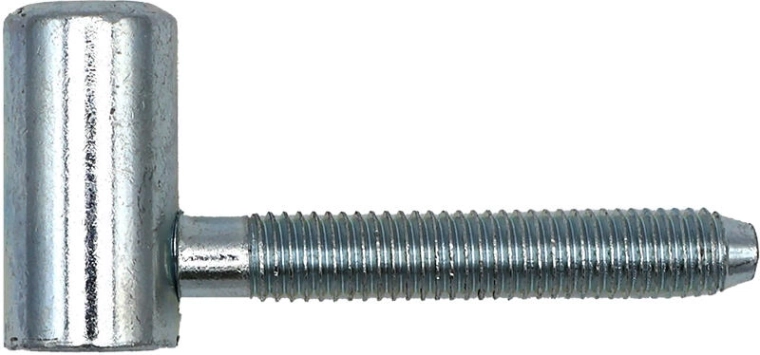 Parte superior de bisagra de puerta 60/10 M8 50 mm zinc azul (10 uds.)