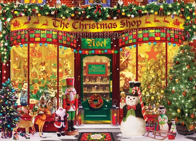 Puzzle EUROGRAPHICS Tienda navideña 1000 piezas