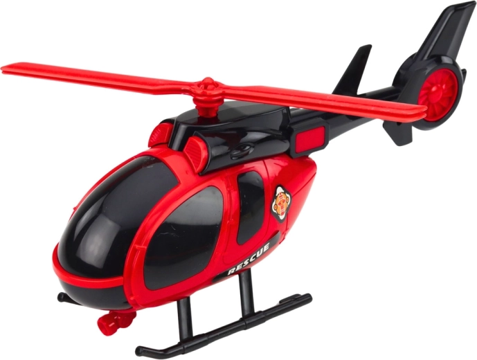 Helicóptero de rescate para un despliegue rápido