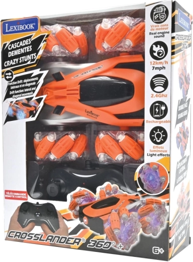 Lexibook coche acrobático Crosslander 360°+