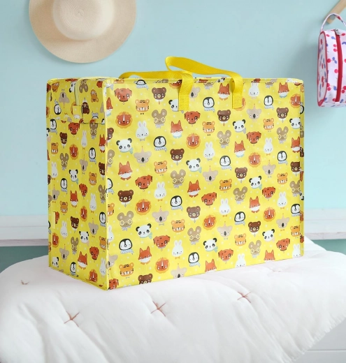 A Little Lovely Company - Bolsa de almacenamiento XL amigos animales