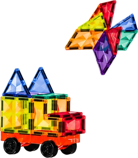 Aprendizaje STEM jugando con paneles transparentes de colores