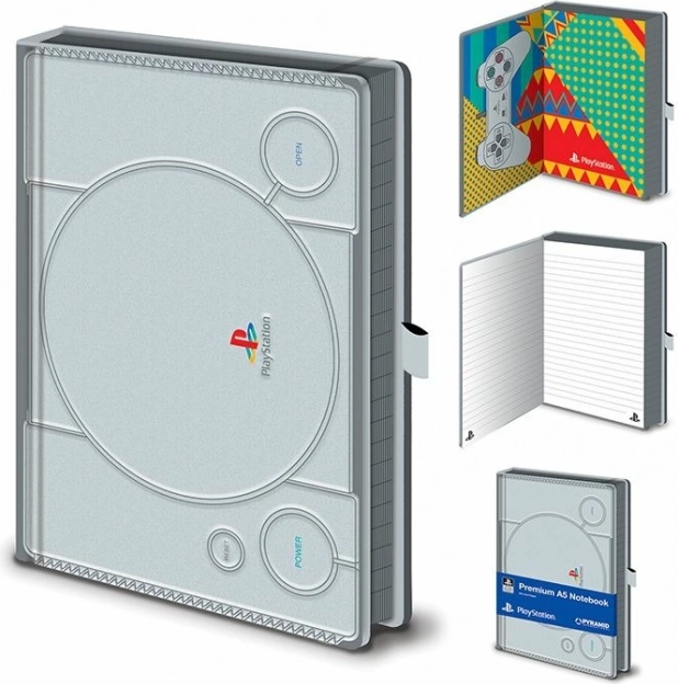 Bloc rayado premium A5 PLAYSTATION PS1