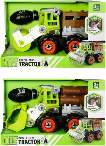 Kit de construcción de vehículo agrícola para niños