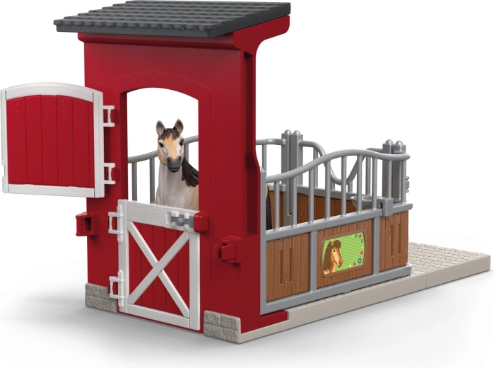 Box para ponis con yegua mustang SCHLEICH