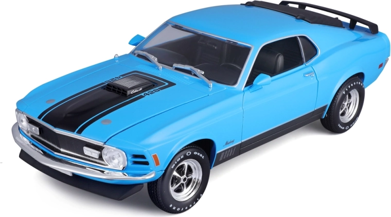 Maisto Ford Mustang Mach 1 azul 1:18