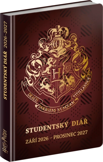 Agenda estudiantil Harry Potter septiembre 2026 – diciembre 2027 9,8 × 14,5 cm