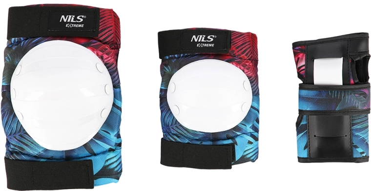 Juego de protectores NILS Extreme blanco – Blanco 4568