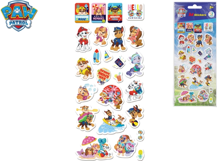 Set de pegatinas 3D Paw Patrol (La Patrulla Canina)