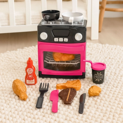 Horno abatible con ventanilla
