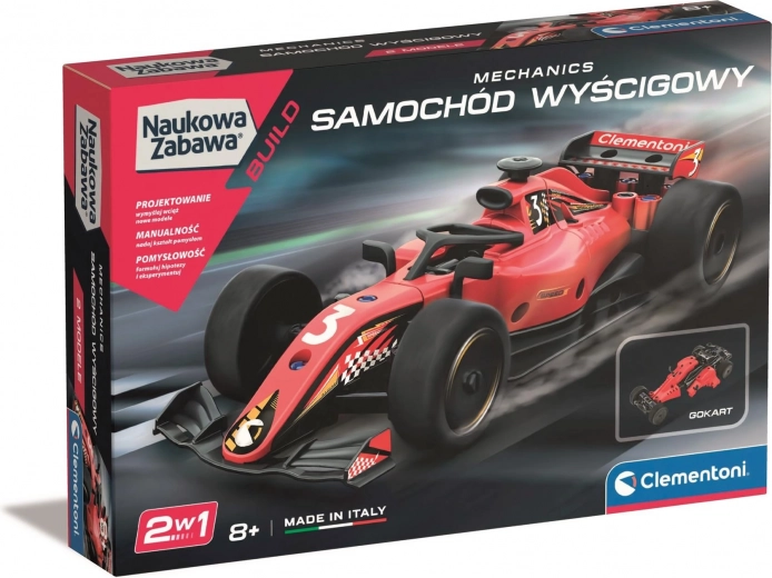 Kit de construcción laboratorio mecánico – coche de carreras
